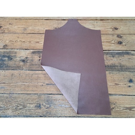 Morceau unique 82x59 - N°18 - Petits grains vachette - Brun rosé