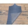 Morceau unique 82x59 - N°7 - Effet vieilli - Gris - Cuir en Stock
