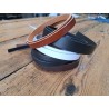 5 bandes de cuir classique ou à effet - 2ème choix