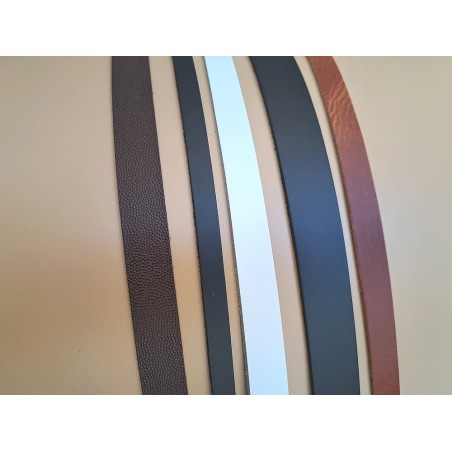 5 bandes de cuir classique ou à effet - 2ème choix