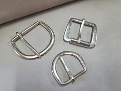 LOT de 3 boucles de ceinture - A - Cuirenstock