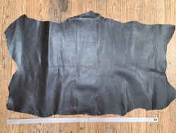 peau porc - marron chocolat - maroquinerie - cuir en stock