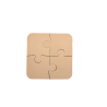 Lot surprise morceaux de cuir - forme puzzle - Cuir en Stock