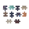 Lot surprise morceaux de cuir - forme puzzle - Cuir en Stock
