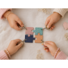 Lot surprise morceaux de cuir - forme puzzle - Cuir en stock