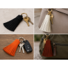 Lot surprise de 4 morceaux de cuir - Franges - Cuir en Stock