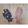Lot de 2 peaux de cuir de lézard - B - Cuirenstock