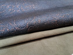 Lot de 2 peaux - Cuir d'agneau et de chèvre - Cuir en Stock