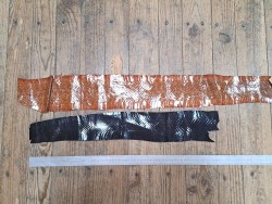 2 peaux de cuir de serpent - F - Cuir en Stock