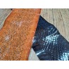 2 peaux de cuir de serpent - F - Cuir en Stock