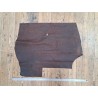 Morceau de cuir gras de vachette pullup  - Marron -A- Cuir en Stock