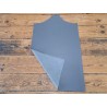 Morceau unique 82x59 - N°9 - Petits grains - Gris - Cuir en Stock