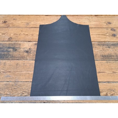 Morceau unique 82x59 - N°18 - Grains vachette - Noir