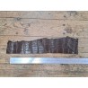 Queue de crocodile - Marron mat - Cuir en Stock
