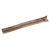 Fermeture à glissière - beige - 25 cm - fermeture éclair - cuir en stock