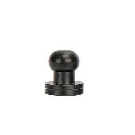 Lot de 5 boutons de col à vis finition NOIR - Standard
