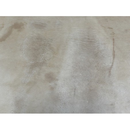 Collet de vache tannage végétal - Naturel - 2ᵉ choix - B - Cuir en Stock