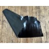 Demi-peau de cuir de veau BOX lisse - tannage ferme - noir - Cuir en stock