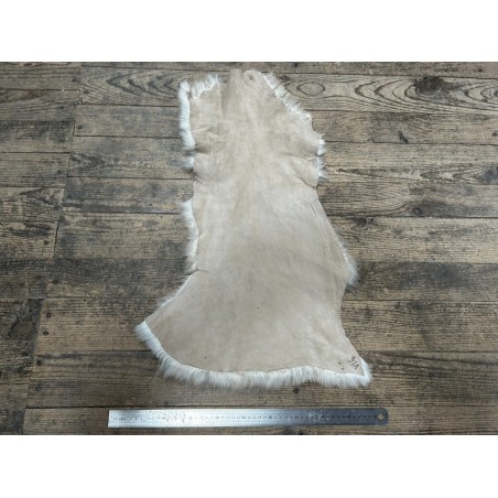 Peau de mouton lainé - CHOIX ÉCART - D - Cuir en Stock