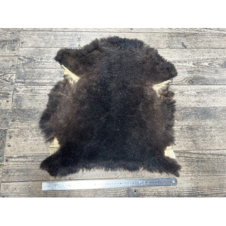 Peau de mouton lainé - CHOIX ÉCART - E - Cuir en Stock