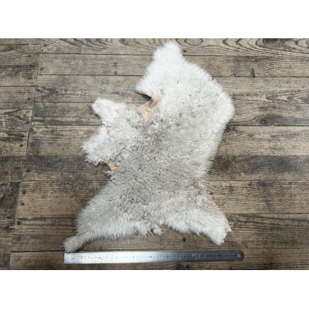 Peau de mouton lainé - CHOIX ÉCART - I - Cuir en Stock
