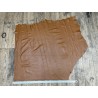 Demi-peau de cuir de vache gros grains - brun automnal - maroquinerie - cuirenstock