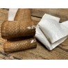 Lot de 2 peaux de cuir de serpent - cuir exotique véritable - Cuir en Stock