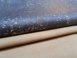 Lot de 2 peaux uniques - Bonne affaire - Cuir en Stock
