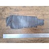 Queue de crocodile - Gris mat - bijoux et accessoires - Cuir en Stock