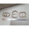 LOT de 3 boucles de ceinture - Nickelé - Bonne affaire