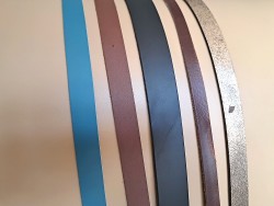 5 bandes de cuir classique ou à effet - 2ème choix