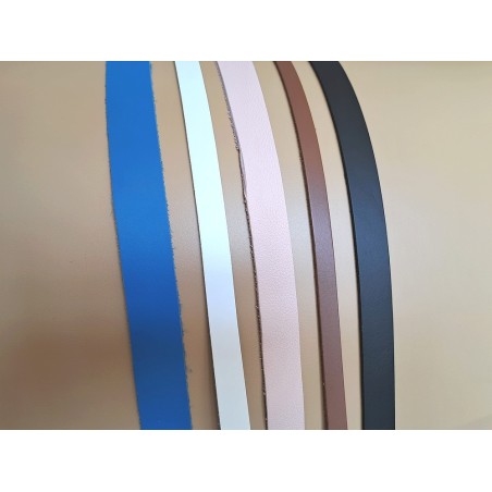 5 bandes de cuir classique ou à effet - 2ème choix
