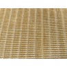 Peau de veau velours grain osier - JAUNE OCRE - cuir en stock