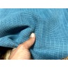 Peau de veau velours grain osier - BLEU ORAGE - cuir en stock