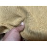 Peau de veau velours grain bambou - JAUNE OCRE - Cuir en Stock