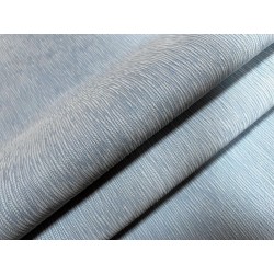 Peau de veau velours grain bambou - BLEU CIEL - Cuir en Stock