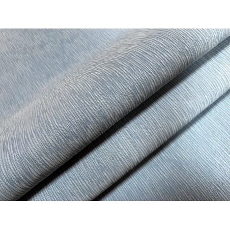 Peau de veau velours grain bambou - BLEU CIEL - Cuir en Stock