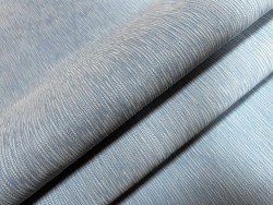 Peau de veau velours grain bambou - BLEU CIEL - Cuir en Stock