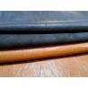 Lot de 3 peaux de cuir stretch - couleurs diverses - Cuir en Stock