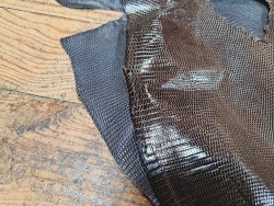 Peau de cuir de lezard - véritable - Cuir en stock