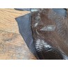 Peau de cuir de lezard - véritable - Cuir en stock
