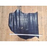 Morceau de cuir de vachette grain façon serpent - Bleu - A