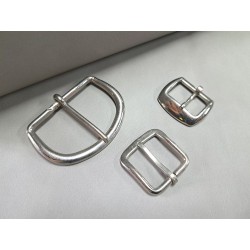 LOT de 3 boucles de ceinture - A - Cuirenstock