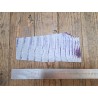Peau de crocodile bordeaux - Cuir en Stock