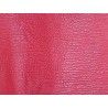 Morceau de cuir de requin - Rouge - maroquinerie - Cuir en Stock