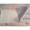 Morceau de collet tannage végétal nubuck - Beige - Cuir en Stock