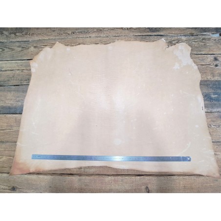Collet de cuir de vache – Tannage végétal raide 2ᵉ choix