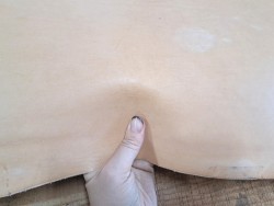 Collet de cuir de vache – Tannage végétal raide 2ᵉ choix