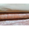 Lot de 2 peaux uniques - Cuir d'agneau et de chèvre - Cuir en Stock