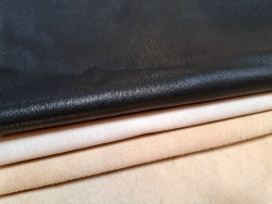 Lot de 3 peaux de cuir stretch - vêtement - divers - cuirenstock